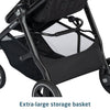Maxi-Cosi Zelia Luxe 5-in-1 modular travel system with stroller, car seat, and accessories for versatile baby travel.