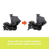 Baby Trend EZ Ride Travel System With EZ Lift Infant Car Seat Dash Pink One Hand Fold All Terrain Wheels