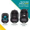 Safety 1st Grow and Go Slim Convertible Car Seat Rear Facing