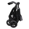 Baby Trend Passport cargo stroller with pink bamboo fabric and EZ-Lift infant car seat in a travel system setup.