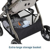 Maxi-Cosi Zelia Luxe 5-in-1 modular travel system with stroller and car seat, designed for versatile family outings.