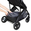 Baby Trend Passport Switch 6-in-1 stroller travel system with EZ-Lift infant car seat in Dash Black, showing the stroller and car seat.