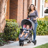 Baby Trend EZ Ride Travel System With EZ Lift Infant Car Seat Dash Pink One Hand Fold All Terrain Wheels