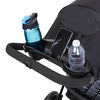 Pink Bamboo Baby Trend Passport Cargo Stroller with EZ-Lift Plus Infant Car Seat, featuring a pink fabric and sturdy frame.