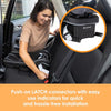 Baby Trend EZ Ride Travel System With EZ Lift Infant Car Seat Dash Pink One Hand Fold All Terrain Wheels