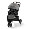 Graco Outpace LX all-terrain 3-wheel baby stroller with rubber tires, foldable design, in-seat suspension, suitable for travel systems.