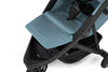 Thule Spring 2 single child stroller with ventilated canopy, adjustable handlebar, lightweight design, and compact fold for easy transport.
