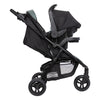 Baby Trend Passport cargo stroller with pink bamboo pattern and EZ-Lift™ Plus infant car seat for travel and everyday use