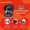 Baby Trend Cover Me 4 In 1 Convertible Car Seat Built In Canopy