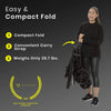 My Store Jeep Destination Ultralight Side-by-Side Double Stroller in Midnight, featuring lightweight frame and dual seats for toddlers.