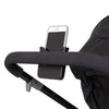 Baby Trend Passport Switch 6-in-1 stroller travel system with EZ-Lift infant car seat in dash black, featuring adjustable seating and wheels