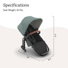 RumbleSeat V3 Second Seat For Vista Adapters Included All Weather