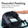 My Store BOB Revolution Flex 3.0 Duallie jogging stroller in graphite black with adjustable handlebars and large wheels for smooth rides.