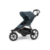 Thule Urban Glide 3 single child stroller with full suspension, air-filled tires, adjustable recline, upright seat, and built-in legrest