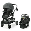 Graco Modes Nest 3-in-1 travel system with adjustable infant car seat carrier and toddler stroller, including SnugRide DLX infant car seat