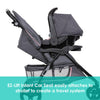 Baby Trend EZ Ride Travel System With EZ Lift Infant Car Seat Dash Pink One Hand Fold All Terrain Wheels