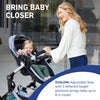 Graco Modes Nest 3-in-1 travel system with adjustable infant car seat and stroller, including SnugRide DLX infant car seat.