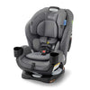 Graco Extend2Fit convertible baby car seat in Gotham, rear and forward facing with adjustable extension panel for extra legroom.