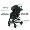 Graco Modes Pramette travel system with infant car seat and stroller, featuring SnugRide 35 car seat in Ellington fabric.