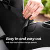 Graco Extend2Fit convertible baby car seat in Gotham with adjustable extension panel for extra legroom, rear and forward facing.