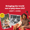 Red Radio Flyer kids' wagon and stroller combo with wheels, suitable for toddlers and outdoor play, ages 1 and up.