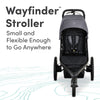 Wayfinder Jogging Stroller With Independent Dual Suspension