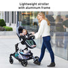 Graco Modes Nest travel system featuring a 3-in-1 stroller, adjustable infant car seat carrier, and SnugRide DLX infant car seat.