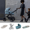 Thule Urban Glide 3 Double All-Terrain Stroller Lightweight With Air-Filled Tires And Suspension
