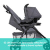 Baby Trend EZ Ride Travel System With EZ Lift Infant Car Seat Dash Pink One Hand Fold All Terrain Wheels