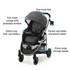 Graco Modes Pramette travel system with infant car seat and toddler stroller, including SnugRide 35 car seat, Ellington color.