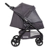 Baby Trend Passport Cargo Stroller with EZ-Lift Plus Infant Car Seat in pink bamboo, featuring a compact travel system for babies.