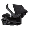 Baby Trend Passport Switch 6-in-1 travel system with EZ-Lift Plus infant car seat in dash black, featuring stroller with adjustable seat