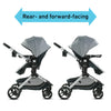 Graco Modes Nest travel system with modular stroller, adjustable infant car seat carrier, includes SnugRide DLX infant car seat, Sullivan