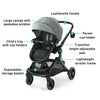 Graco Modes Nest travel system with SnugRide DLX infant car seat and toddler stroller, featuring adjustable Slide2Me carrier and modular design