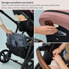 My Store Mockingbird Single-to-Double Stroller 3.0 in black windowpane, convertible full-size baby stroller for 1, 2, or 3 kids.