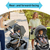 My Store Graco Modes Pramette travel system with infant car seat and toddler stroller, includes SnugRide 35 car seat in Ellington color